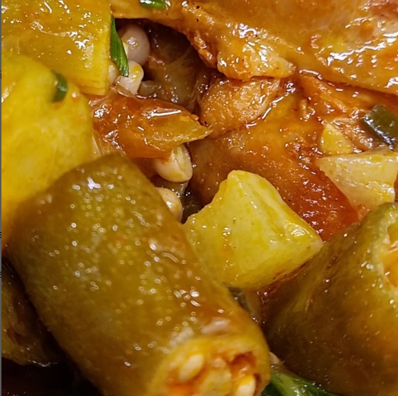 Frango com Quiabo